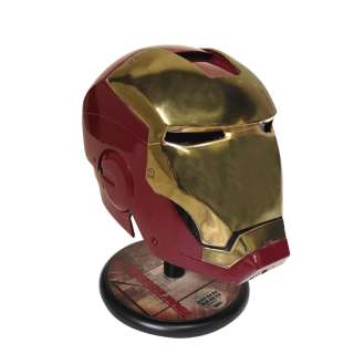 Lot 60 - Sheldon Cooper Iron Man Mark III Helmet from The Big Bang Theory