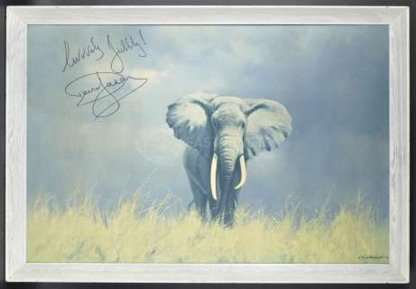 ONLY FOOLS & HORSES - DAVID SHEPHERD ’WISE OLD ELEPHANT’ DAVID JASON SIGNED PRINT | Auctioneum Ltd