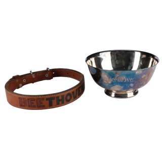 BEETHOVEN (1992) - Lot #31 : Beethoven‘s Dog Collar and Bowl