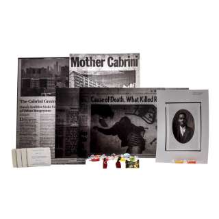 Lot #22 – Candyman (2021) Anthony McCoy Yahya Abdul-Mateen II Production Used Candyman & Helen University Archives Set & Candies