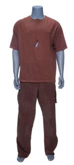 END OF DAYS (1999) - Lot #110: Jericho Cane‘s (Arnold Schwarzenegger) Distressed Memory Costume