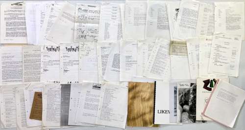 ORIGINAL FILM PRODUCTION MATERIALS - 1980S TITLES. | Omega Auctions