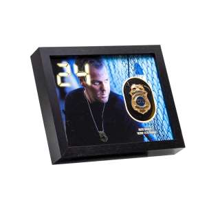 24 (2001-2010) Jack Bauer Kiefer Sutherland Screen Used CTU Badge W/ Display Case Ss 1-6 | VIP Fan Auctions