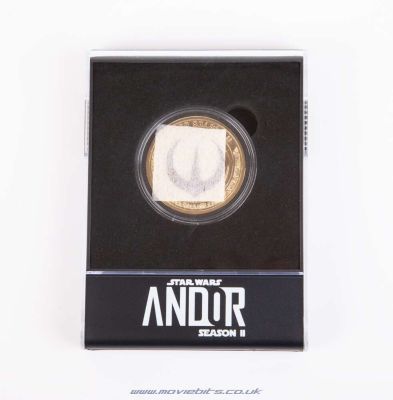 Cambria Math | Star Wars Andor Season II - Cast & Crew Gift Gold Coin | Movie Bits