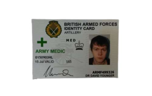 Spooks Code 9 TV - Spooks: Code 9 (TV) Forces ID Card