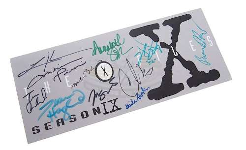 Lot 413 - X-Files, The (TV) - Autographed Parking Pass