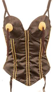 Lot 15 - Madonna "Open Your Heart" Rehearsal Worn and Signed Iconic Tasseled Bustier