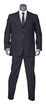 Lot 992 - MEN IN BLACK: TOMMY LEE JONES "AGENT KAY" SUIT (WITH DVD)
