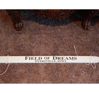 Field of Dreams incredibly rare fence post seen in the film later the Field of Dreams logo was paint | Piece of the Past