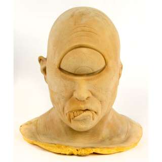 CYCLOPS Steve Wang Biomorphs Foam Master Mask & Painted Latex Mask with Tag | Blacksparrow