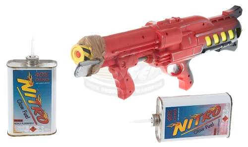 Lot 137 - Doghouse - Squirt Gun Flamethrower, Lighter & Fuel Cans