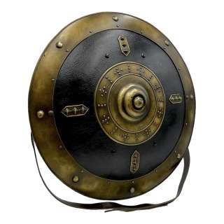 Lot 6 - Vikings Valhalla Byzantium Screen Used Byzantium Army Shield Ep 208 - Lot #6 - Vikings Valhalla Byzantium Screen Used Byzantium Army Shield Ep 208: Authentic Auction Item | VIP Fan Auctions