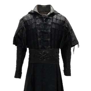 Vikings Valhalla Jarl Kare Asbjørn Krogh Nissen Screen Worn Coat Tunic & Belt Ep 105-108 - Lot #118 - Vikings Valhalla Jarl Kare Asbjørn Krogh Nissen Screen Worn Coat Tunic & Belt Ep 105-108: Authentic Auction Item | VIP Fan Auctions | VIP Fan Auctions