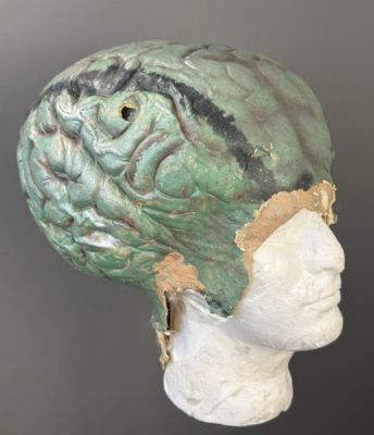 Vintage Nintendo 1995 Mario Picross Commercial Prosthetic Brain W.M. Creations