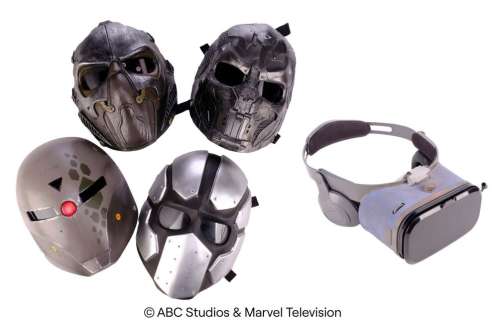 Marvel’s Agents of S.H.I.E.L.D. (2013-2020) | Set of Five Kitson Alien Masks | Propstore