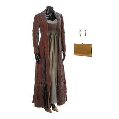 CONTACT (1997) - Lot #106 : Ellie Arroway‘s (Jodie Foster) Screen-matched Coat, Custom-Made Dress, and Accessories