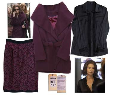 Catherine Zeta-Jones Screen-Worn Hero Dolce & Gabbana Wardrobe From ’’Broken City’’ | Nate Sanders