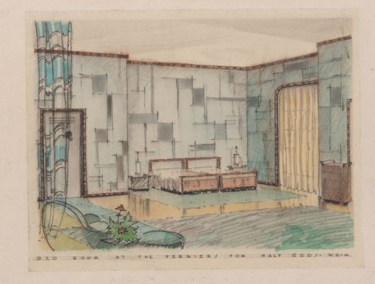 Lot 18 - A "Free Love" Original Set Design. | Van Eaton Galleries