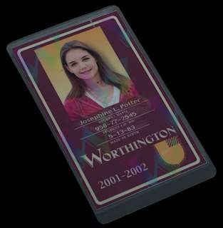 Lot 85 - Dawson‘s Creek (TV) - Joey‘s Student ID (Katie Holmes)