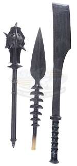 Lot 492 - Snow White and the Huntsman - Dark Army Weapons
