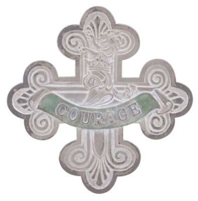 THE WIZARD OF OZ (1939) - Lot #158 : Cowardly Lion‘s (Bert Lahr) Medal of Courage Prototype