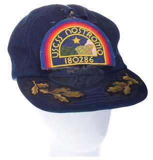 Alien - Brett’s Death Scene Hat with Nostromo Patch (Harry Dean Stanton) | ScreenUsed