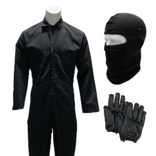 Lot 167 - Thanksgiving Pilgrim Newlon‘s Patrick Dempsey Coveralls, Gloves & Balaclava