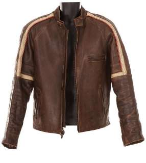 Lot 284 - Tom Cruise screen-worn "Ray Ferrier" leather jacket from War of the Worlds.