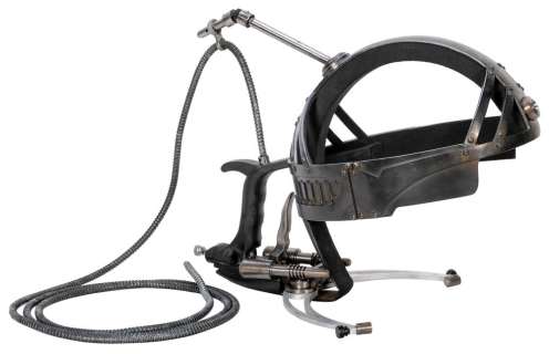 Lot 11 - Sonmi-451 Screen-Used Execution Helmet from Cloud Atlas. Or...