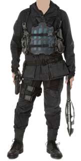 "Finnick Odair" combat ensemble with prop stunt trident from The Hunger Games: Mockingjay - Part 2 . | Profiles in History