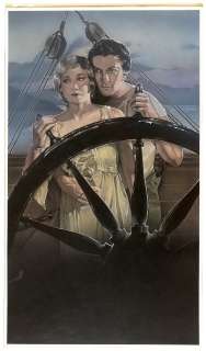 OLD IRONSIDES VHS ORIGINAL ART BY CHARLES DAVID DE MAR. | Hake’s