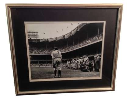 "The Babe Bows Out" Nat Fein Original Photo | Premiere Props