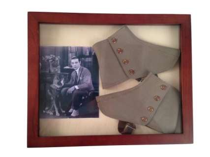 Rudolph Valentino Mounted Spats | Premiere Props