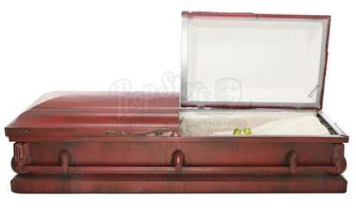 TWIN PEAKS (1990-1991) - Lot 12 - Laura Palmer’s (Sheryl Lee) Red Aluminum Casket