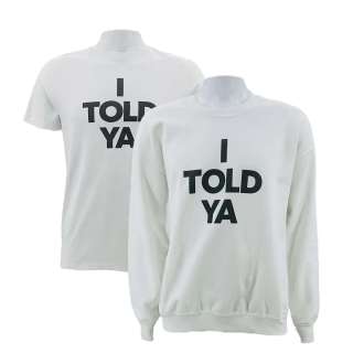 Challengers Patrick Production Worn Sweatshirt & T-Shirt | VIP Fan Auctions