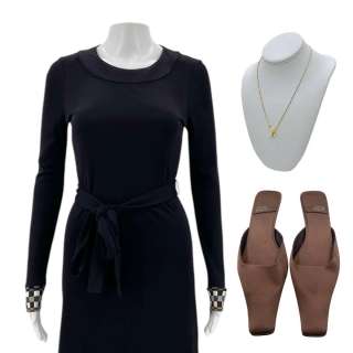 Materialists Violet (Marin Ireland) Screen Worn Dress, Necklace & Heels Ch 1 Sc 7 | VIP Fan Auctions