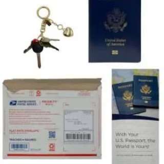 Materialists Lucy (Dakota Johnson) Screen Used Usps Envelope, Passport, Passport Flyer & Keys | VIP Fan Auctions