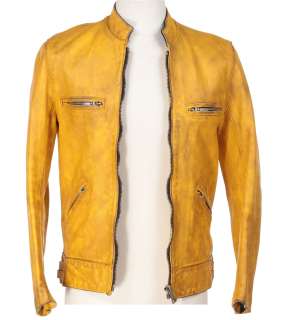 Dirk Gently’s Holistic Detective Agency | Samuel Barnett ’Dirk Gently’ signature yellow leather jacket from Dirk Gently’s... | Profiles in History