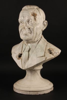 Superman II - Special effects Eisenhower White House bust