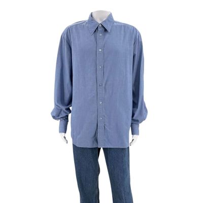 The Smashing Machine Mark Kerr (Dwayne Johnson) Screen Worn Button-Up Shirt & Jeans Ch 7 Sc 13 | VIP Fan Auctions