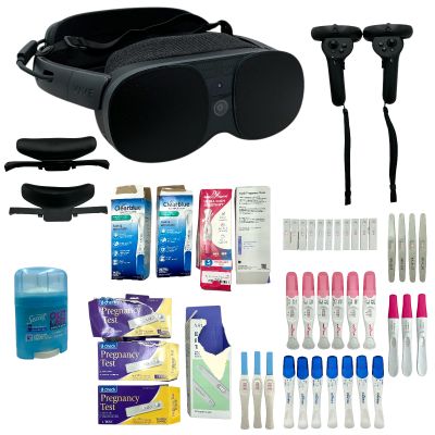 Mythic Quest Poppy Li (Charlotte Nicdao) Screen Used X2 Vr Wive Pro Headset, Deodorant & Pregnancy Tests Ep 405 | VIP Fan Auctions