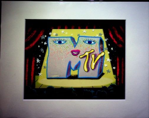 MTV 1992 Audition Production KEY MASTER Setup Animated Commercial Layout