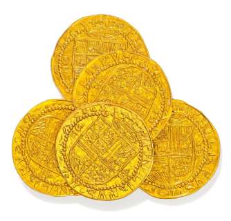 GOLDEN COINS FROM ‘PIRATES OF THE CARRIBEAN’ | Koller