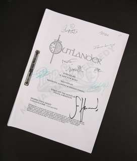Outlander | Outlander Charity Script Auction - Maria Doyle Kennedy’s Cast Autographed Script - Episode 411 ’If Not For Hope’ Pink Draft | Propstore