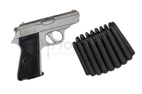 Iron Man 2 Black Widow Stunt PPK & Gauntlet | The Prop Block