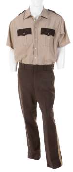 Lot 822 - Sylvester Stallone ‘Freddy Heflin‘ police uniform from Cop Land.