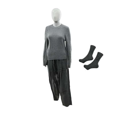 Lot 75: Mother Mary Jade Screen Worn Pullover, Trousers & Socks Ch Pyjama Sc 41pt 1of4 | VIP Fan Auctions