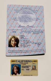 Lot 205 - Sons of Anarchy (2008 - 2014) - Katey Sagal (Gemma Morrow) Driver‘s License and Passport