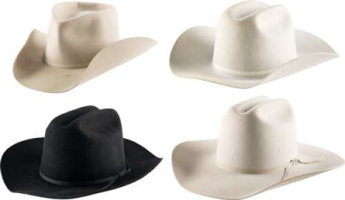 Mel Tillis Owned Group of (4) Cowboy Hats. (Total: 4 Items) | Heritage