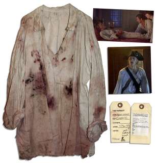 Heath Ledger Custom-Made Bloody Shirt From ’’The Patriot’’ | Nate Sanders